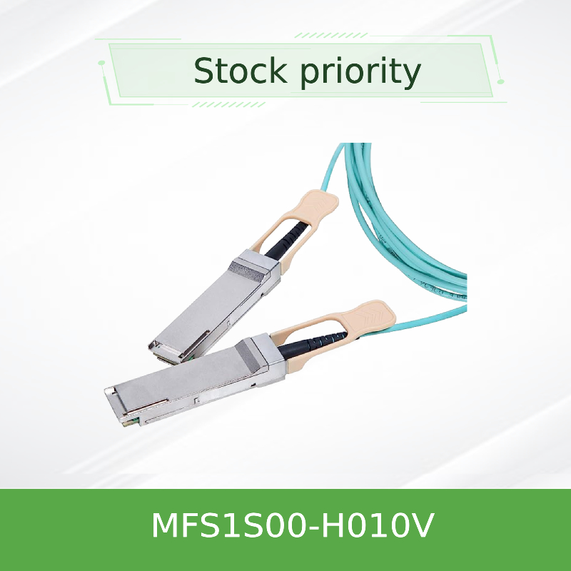 ইনফিনিব্যান্ড MFS1S00-H010V 10m Sfp+ ক্যাবল স্টক ইন
