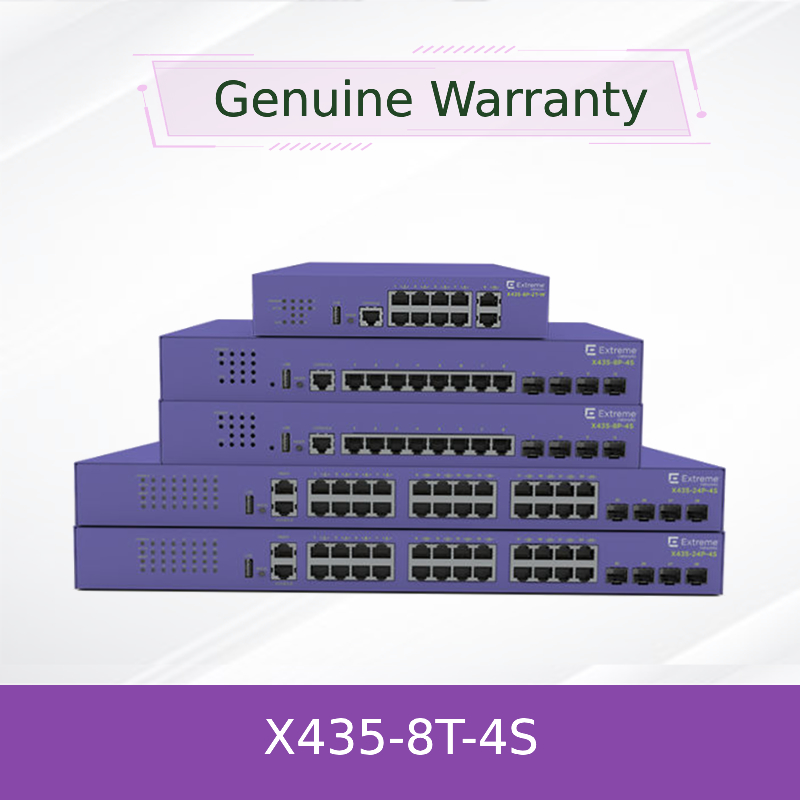 নির্বিঘ্ন সংযোগের জন্য চরম X435-8t-4s সিরিজ উচ্চ-পারফরম্যান্স নেটওয়ার্ক সুইচ