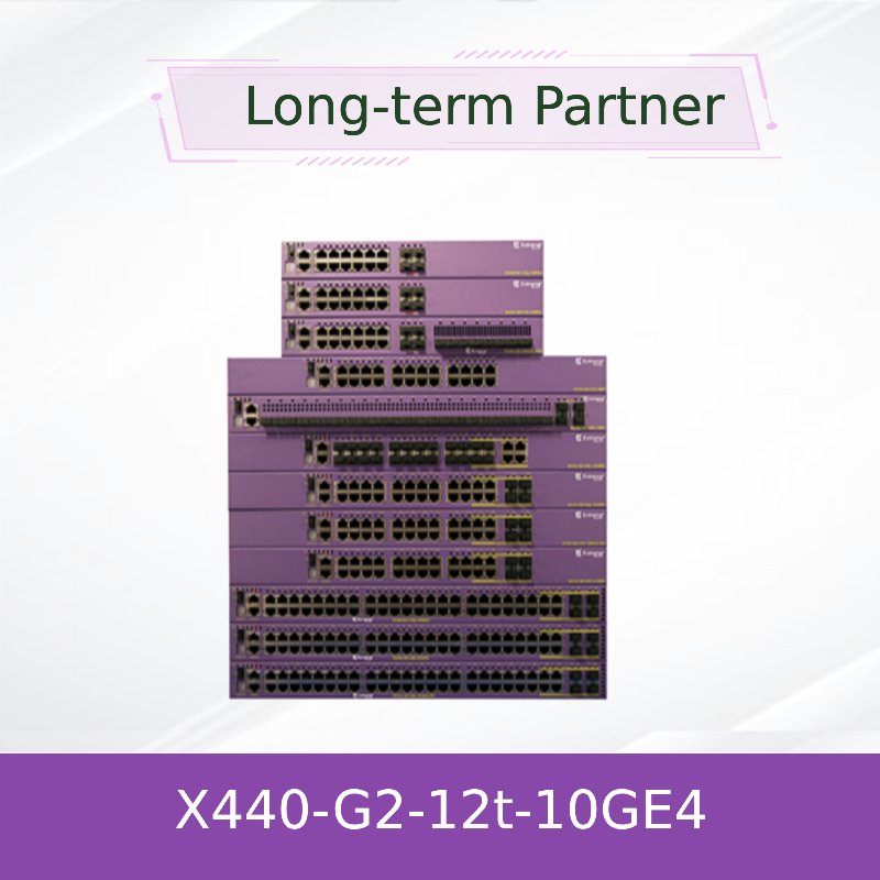 16530 Extreme Switch X440 G2 Extreme Networks AVB 12T 10GE4 নতুন এবং মূল