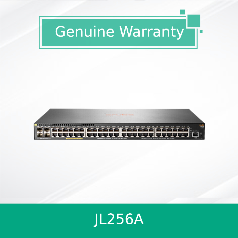 Hpe Aruba নেটওয়ার্কিং ২৯৩০f ৪৮g Poe+ ৪SFP+ সুইচ JL256A নতুন এবং আসল