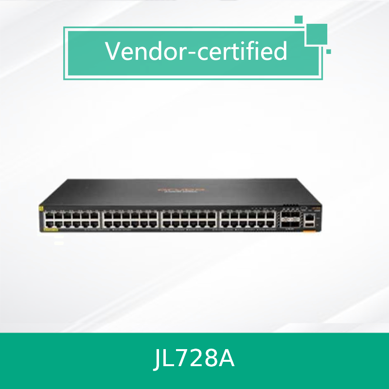 Hpe Aruba নেটওয়ার্কিং Cx 6200f 48g Class4 Poe 4SFP+ 740W সুইচ (JL728A)