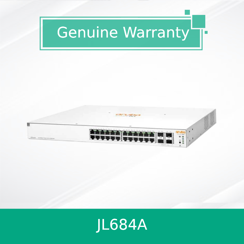 আরুবা তাত্ক্ষণিকভাবে 1930 24G Class4 Poe 4SFP/SFP+ 370W সুইচ (JL684A)
