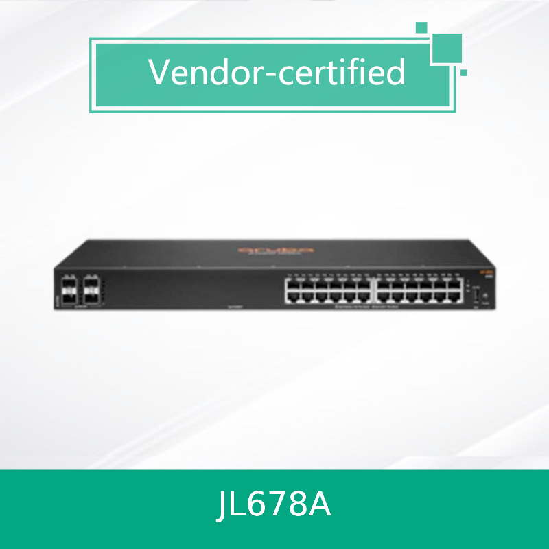 Hpe Aruba নেটওয়ার্কিং Cx 6100 24G 4SFP+ সুইচ (JL678A) নতুন এবং আসল