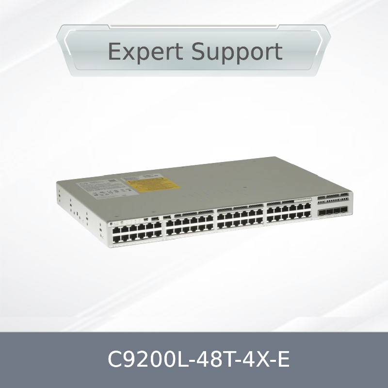 নতুন আসল C9200L-48t-4X-E নেটওয়ার্ক সুইচ, L3, পরিচালিত, 48 X 10/100/1000 + 4 X 10 গিগাবিট SFP+ (আপলিঙ্ক)