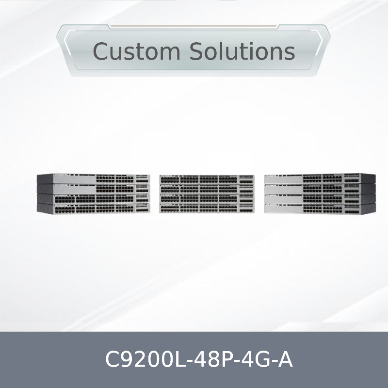 সিসকো নিউ অরিজিনাল C9200L-48p-4G-a 9200L 48 পোর্ট 10/100/1000 Poe+ 4X1g Uplink সুইচ নেটওয়ার্ক অ্যাডভান্টেজ C9200L-48p-4G-a