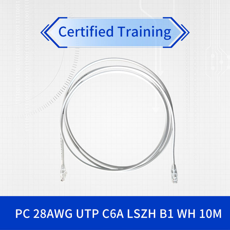 10M 10GbE U/UTP Ethernet Patch Cord for High-Density Network Installations