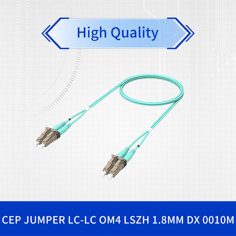 CommScope OM4 LC দ্বৈত ফাইবার অপটিক প্যাচ কর্ড - হাইপারস্কেল ডেটা সেন্টারের জন্য সুনির্দিষ্টভাবে ডিজাইন করা হয়েছে