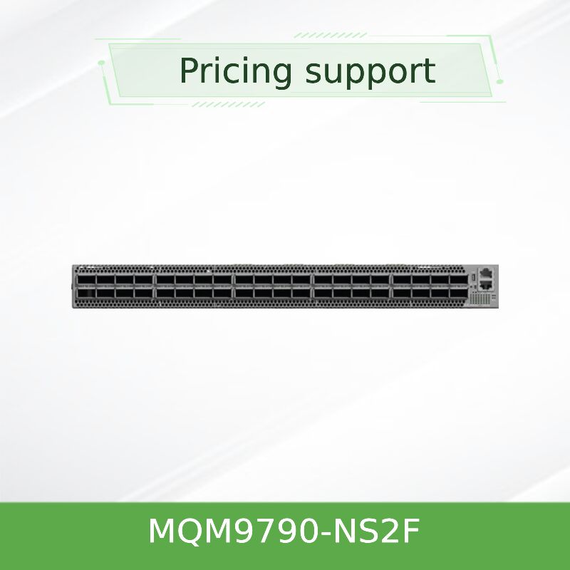 Mellanox MQM9790-NS2F 64-পোর্ট 400Gb/s ইনফিনিব্যান্ড সুইচ UFM সফটওয়্যার-সংজ্ঞায়িত ফ্যাব্রিকের জন্য বহিরাগতভাবে পরিচালিত