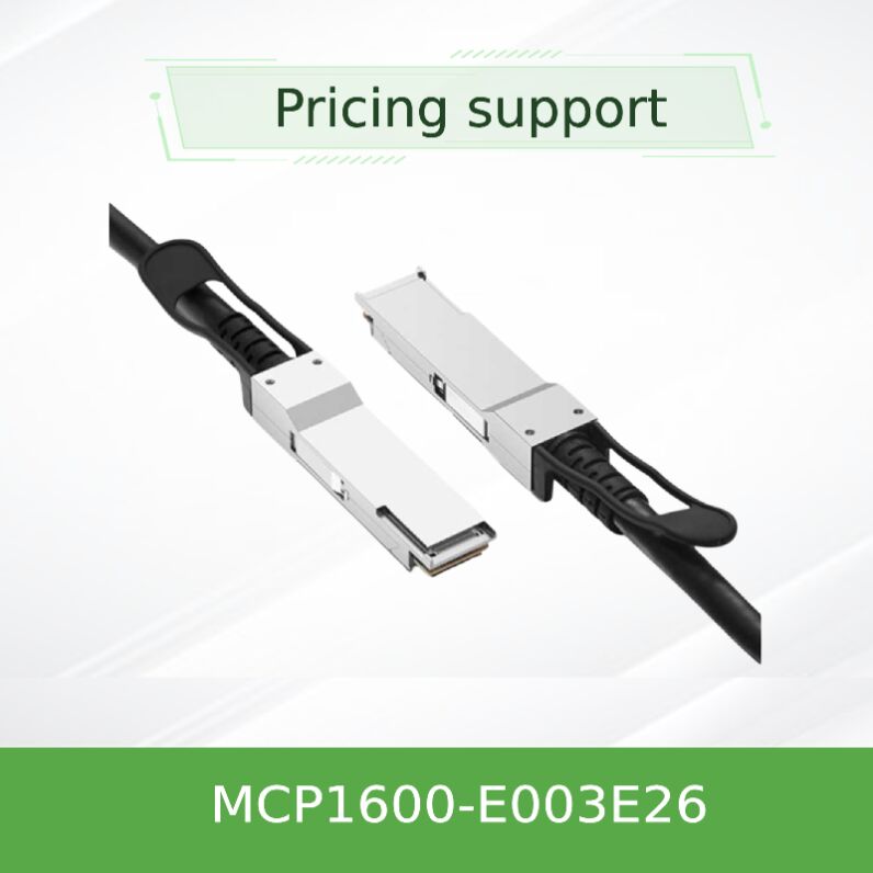 NVIDIA Mellanox MCP1600-E003E26 100Gb/s QSFP28 প্যাসিভ ডাইরেক্ট অ্যাটাচ কপার কেবল – 3m, EDR InfiniBand, লো ল্যাটেন্সি, ডেটা সেন্টার ইন্টারকানেক্টের জন্য প্রায় শূন্য পাওয়ার