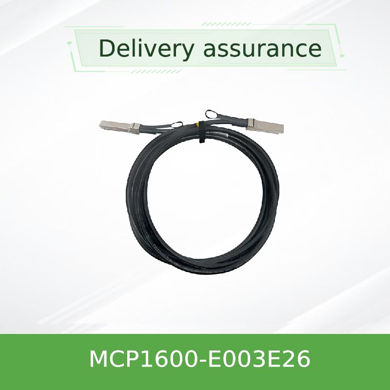 NVIDIA Mellanox MCP1600-E003E26 100Gb/s QSFP28 প্যাসিভ ডাইরেক্ট অ্যাটাচ কপার কেবল – 3m, EDR InfiniBand, লো ল্যাটেন্সি, ডেটা সেন্টার ইন্টারকানেক্টের জন্য প্রায় শূন্য পাওয়ার