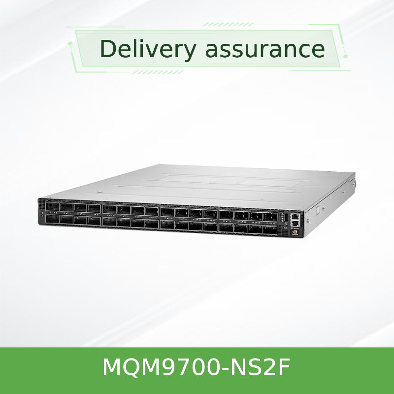 NVIDIA Quantum-2 MQM9700-NS2F ৪০০Gb/s ইনফিনিব্যান্ড সুইচ – ৬৪-পোর্ট NDR, P2C এয়ারফ্লো, অন-বোর্ড ম্যানেজমেন্ট