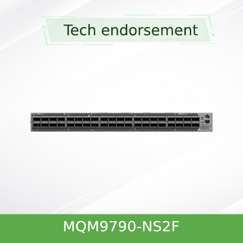 NVIDIA Mellanox MQM9790-NS2F 64-Port NDR 400Gb/s InfiniBand Router | 51.2Tb/s Throughput with Advanced Routing & P2C Airflow