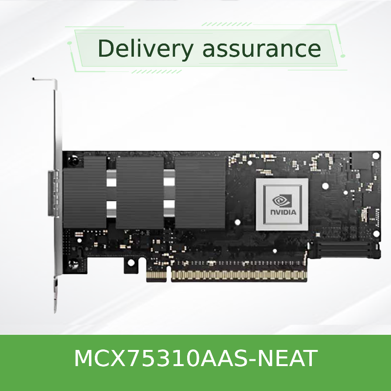 NVIDIA MCX75310AAS-NEAT ConnectX-7 400Gb/s ইনফিনিব্যান্ড অ্যাডাপ্টার | PCIe 5.0 x16 OSFP