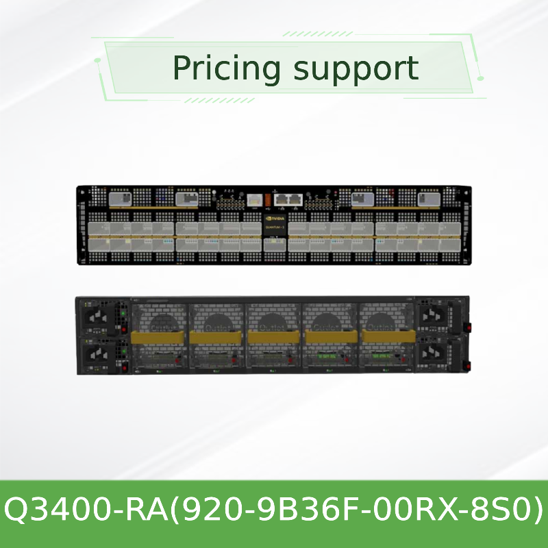 NVIDIA Quantum-3 Q3400-RA XDR 800Gb/s InfiniBand Switch 144-Port 4U Managed Switch